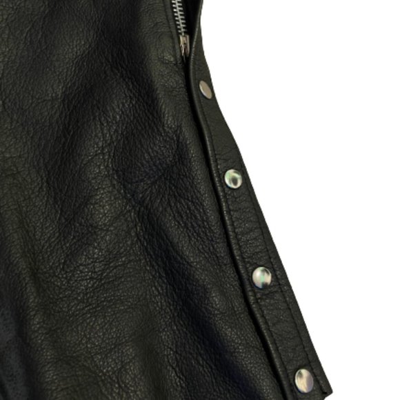 FMC Nomad Unisex Motorcycle Leather Chaps - Size 2X - Picture 5 of 13